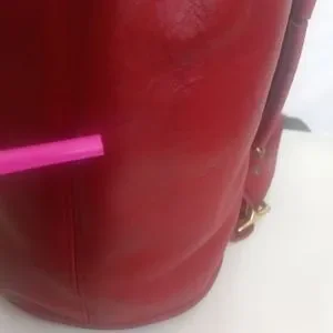 Red XL leather bucket bucket rare vintage Coach | Bags | Red Xl Leather Bucket Bucket Rare Vintage  main image 4